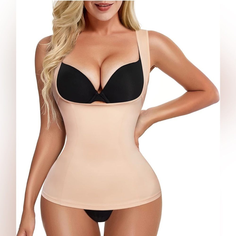Shapewear for Women Tummy Control Waist Trainer Tank Top Body Shaper 2XL